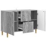 Sideboard Grey Sonoma 89 x 34.5 x 60 cm Engineered Wood 895121