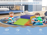 4-Piece Soft Play Set for Toddlers, Multicoloured T3398P348559