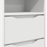 Bedside Tables 2 pcs White 40 x 30 x 467 cm Engineered Wood 888908