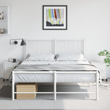 ZNTS Bedside Cabinets 2 pcs White 36x39x43.5 cm Steel 846637