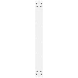 Dining Table Legs White 2 pcs 80x cm Steel 4013313