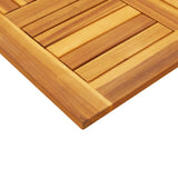 Table Top 60x60x2 cm Square Solid Wood Acacia 4004254