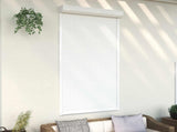 Roller Shutter White 110 x 220 cm Aluminium and Polyurethane 42047058