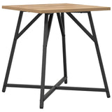 Side Table Set 2 pcs Artisan Oak and Black 869731