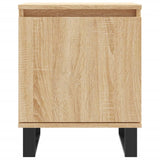 Bedside Cabinets 2 pcs Sonoma Oak 40x30x50 cm Engineered Wood 826851