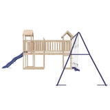Outdoor Playset Natural wood Solid pine wood Large Seats Many 3155849