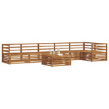 Outdoor Sofa Set 7 pcs Natural 3373559
