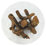 Coffee Table Solid Teak Driftwood 60 cm 243473