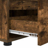 TV Cabinet Smoked Oak 100 x 48 x 43 cm Engineered Wood 888932