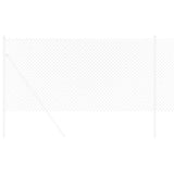 Chain Link Fence Silver 10 x 1 m Galvanised steel 42004839