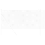 Chain Link Fence Silver 10 x 1.2 m Galvanised steel 42004848