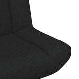 Swivel Chair Black 63 x 75 x 76 cm Fabric 42007327
