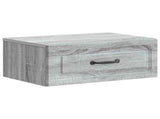 Wall-Mounted Bedside Cabinet 2 pcs Grey Sonoma Engineered Wood 899308