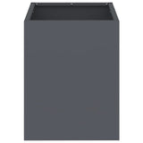 Garden Planter Anthracite 32 x 32 x 40 cm Cold-rolled Steel 876345