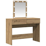 Dressing Table Artisan Oak 100 x 40 x 130 cm Engineered Wood 868841