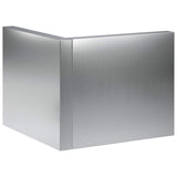 Retaining Wall 2 pcs 50 x 50 x 30 cm Galvanised Steel Silver 8015210