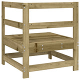 Garden Corner Sofa Impregnated Wood Pine 825477