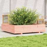 Garden Planter 110x110x26.5 cm Solid Wood Douglas 847326