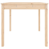 Garden Table 82.5x82.5x76 cm Solid Wood Pine 823962