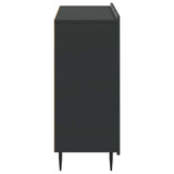 Sideboard Black 89 x 34.5 x 82 cm Engineered Wood 894416