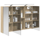Bathroom Mirror Cabinet Sonoma Oak 100 x 14.5 x 70 cm 889129