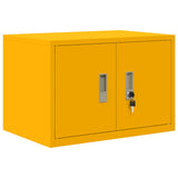 Storage Cabinet Mustard Yellow 60 x 40 x 40 cm Steel 891715