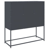 Highboard Anthracite 100.5x39x107 cm Steel 846538