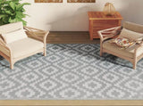 Outdoor Carpet ARAKIL Grey 160x230 cm PP 368553
