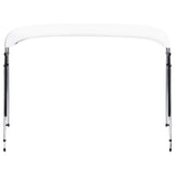 4 Bow Bimini Top White 243xx137 cm 93140