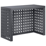 Air Conditioner Cover Anthracite 110 x 50 x 80 cm Steel 8014138