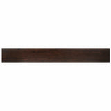 Window Sills 2 pcs Dark Brown 120 x 20 x 2 cm Solid Beech Wood 42048300