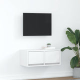 TV Cabinet White 60x31x25,5 cm Engineered Wood 861490