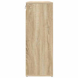 Shoe Cabinet Sonoma oak 77.5 x 30 x 83.5 cm Engineered wood 808723