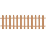 Picket Fence WPC 200x60 cm 42822