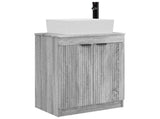 Bathroom Vanity with Sink Grey Sonoma 54 x 35 x 83 cm 890164