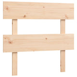 Bed Frame without Mattress Single Solid Wood Pine 3193496