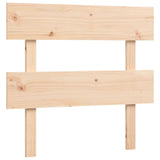 Bed Frame without Mattress Small Single Solid Wood Pine 3193231