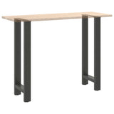 Bar Table Legs Anthracite 2 pcs 40x cm Steel 4013338