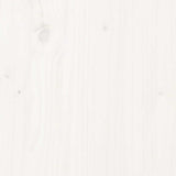 Bed Frame without Mattress White 100x200 cm Solid Wood Pine 3301804