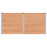Garden Raised Bed Brown 200 x 50 x 91 cm 42039005