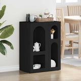 Sideboard ELST Black 59 x 35 x 80.5 cm Engineered Wood 891315