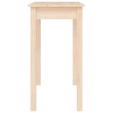 Console Table 80x40x75 cm Solid Wood Pine 814244