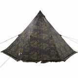 Family Tent Tipi 8-Person Camouflage Waterproof 4009451