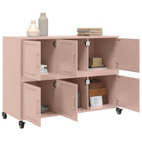 Sideboard Pink 100.5x39x72 cm Steel 846741