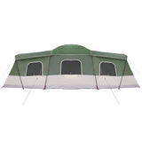 Tent 16-Person with Roof with Storage Green 680 x 510 x 210 cm 42004005
