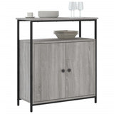 Sideboard Grey Sonoma 70x30x80 cm Engineered Wood 835532