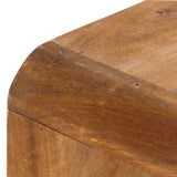285852 TV Cabinet 90x35x47 cm Solid Mango Wood