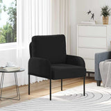 Sofas with Cushion 55cm Black Plywood 42023443