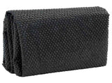 Pool Cover Black Polyethylene, PVC 8 x 5 m Lightweight 90341