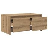 Coffee Table Artisan Oak 90 x 50 x 41.5 cm Engineered Wood 8017367